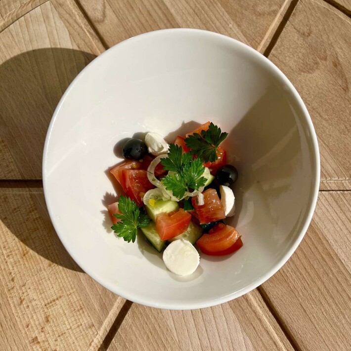 Греческий крестьянский салат