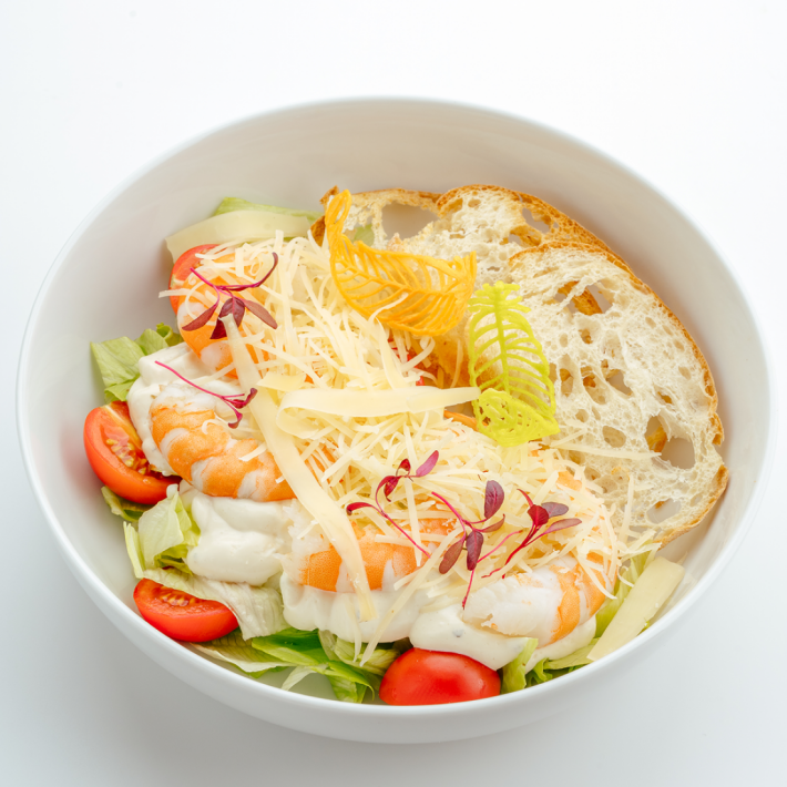 Цезарь с креветками