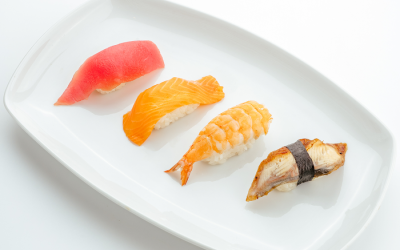 Нигири с угрём