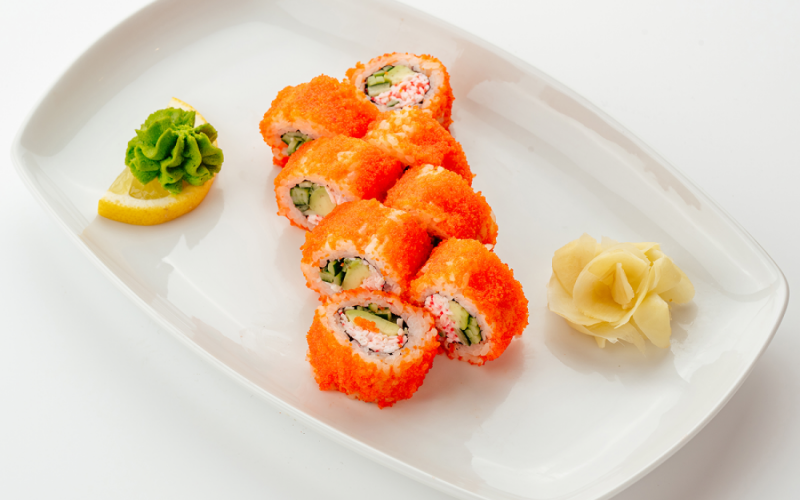 Калифорния с мясом краба