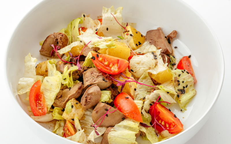 Салат с печенью «Эдем»