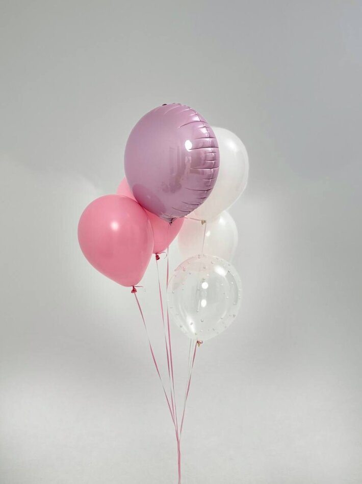 Сет из шаров «Розовая нежность»