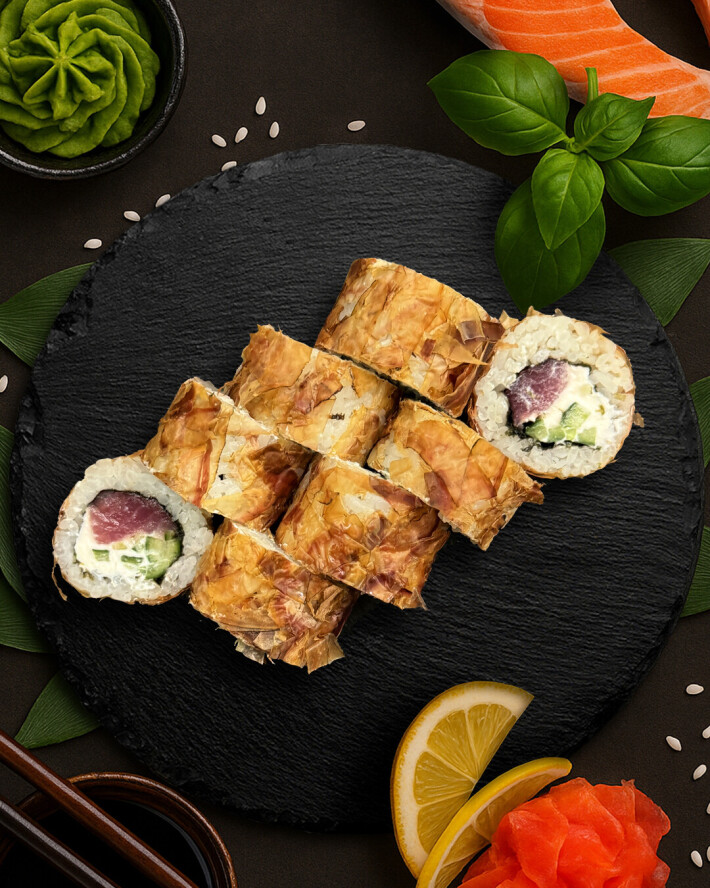 Ролл «Бонито с тунцом»