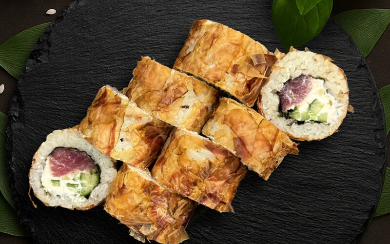 Ролл «Бонито с тунцом»