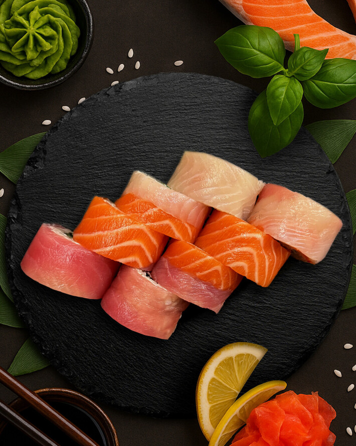 Ролл «Радуга»