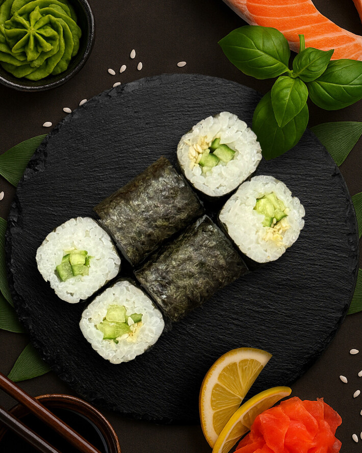 Ролл «Хосомаки с огурцом»