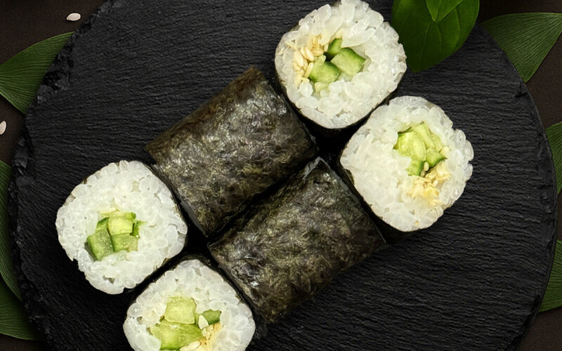 Ролл «Хосомаки с огурцом»