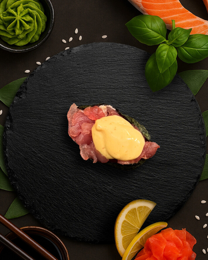 Гункан с тунцом