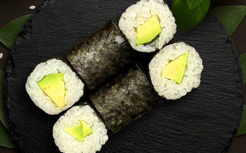 Ролл «Хосомаки с авокадо»