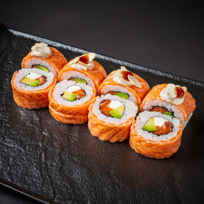 Ролл сливочный лосось