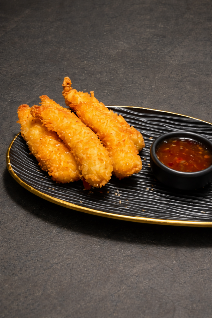 Креветки темпура