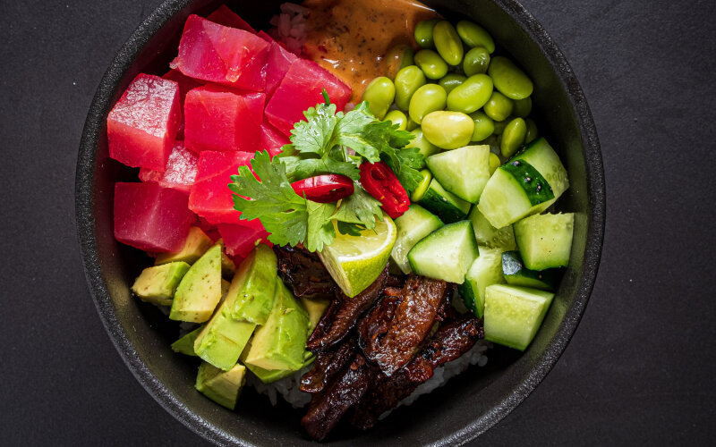 Поке с тунцом