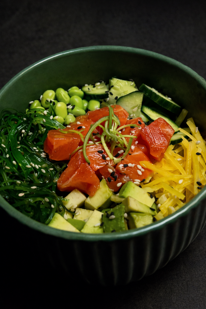 Поке Боул с лососем