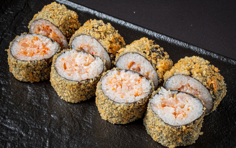 Жареный ролл Фудзияма