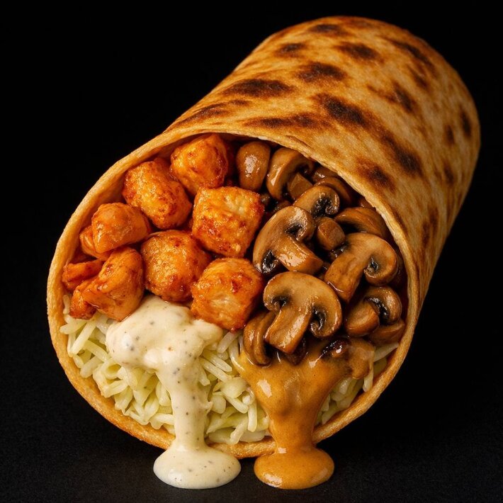 Шаурма Грибная Цыпа