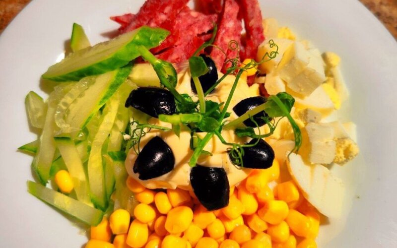 Салат Соломка