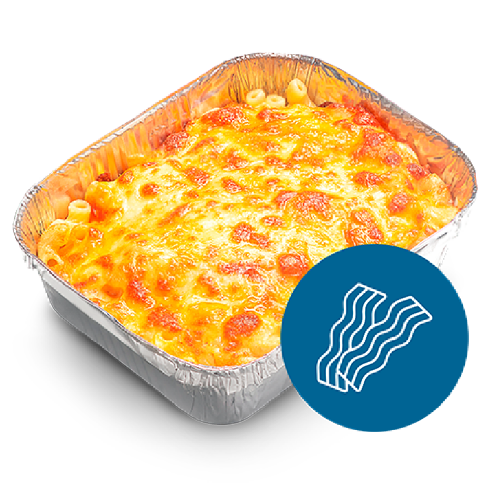 Паста Мак&Чиз с беконом