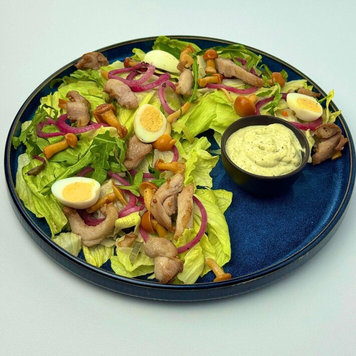 Салат с курицей