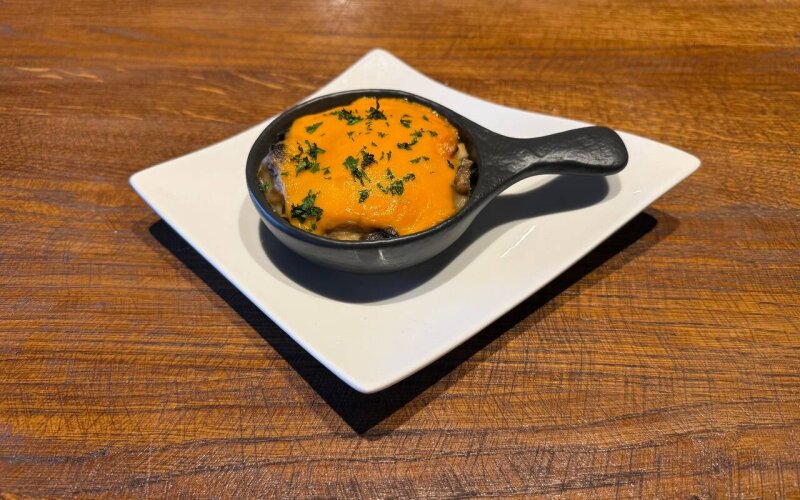 Жюльен с курицей и грибами