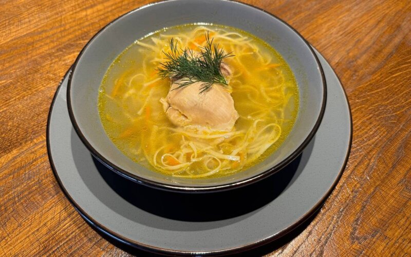 Суп-лапша «По-домашнему» с курицей