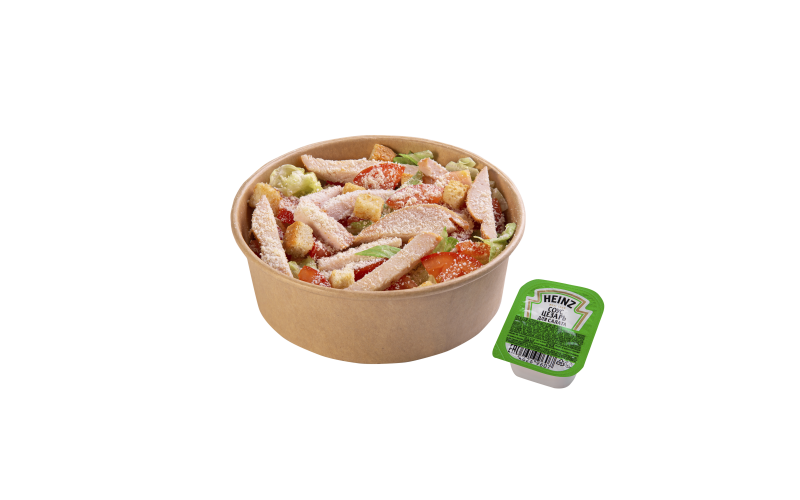 Салат Цезарь с курицей