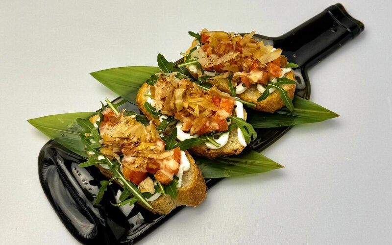 Сет брускетт «Лососевый»