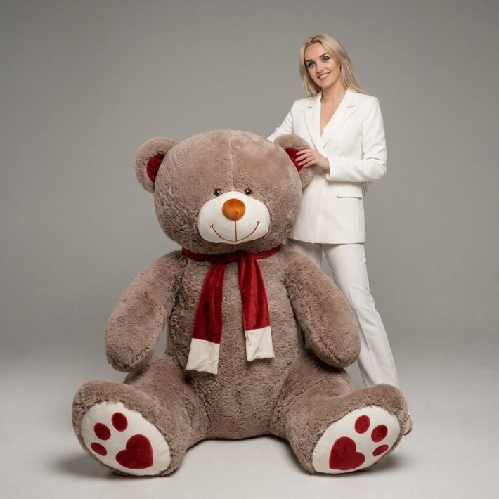 Плюшевый медведь 250 см