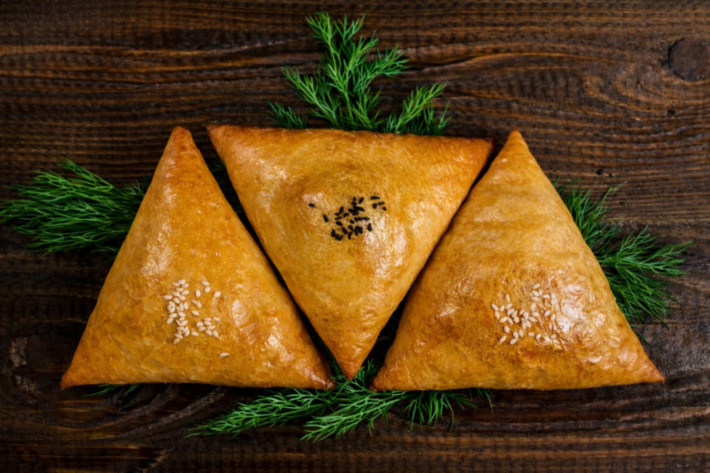 Самса с курицей