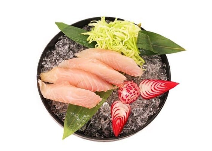 Сашими окунь