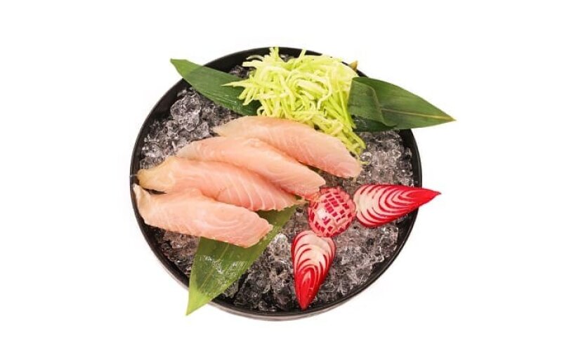 Сашими окунь