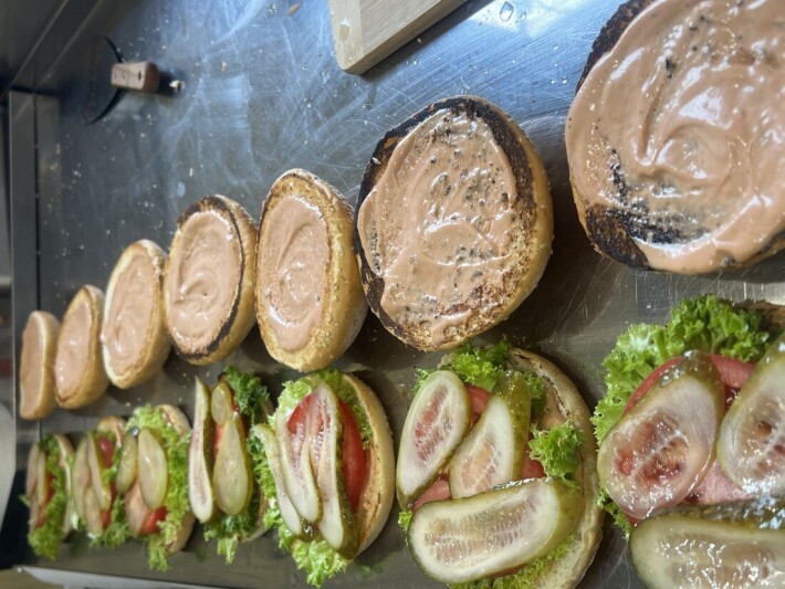 Чикен чизбургер