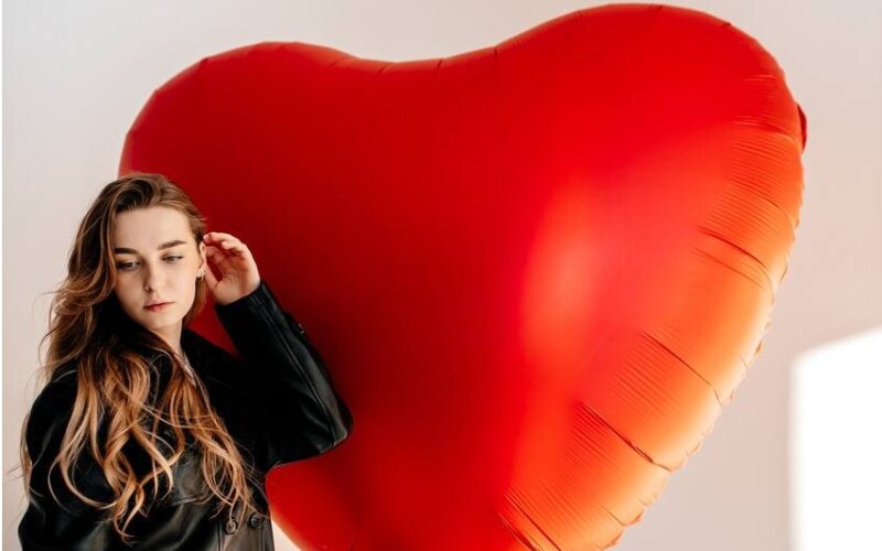 Огромное сердце 160 см