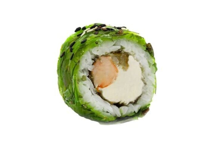 Ролл с креветкой и апельсином