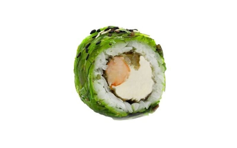 Ролл с креветкой и апельсином