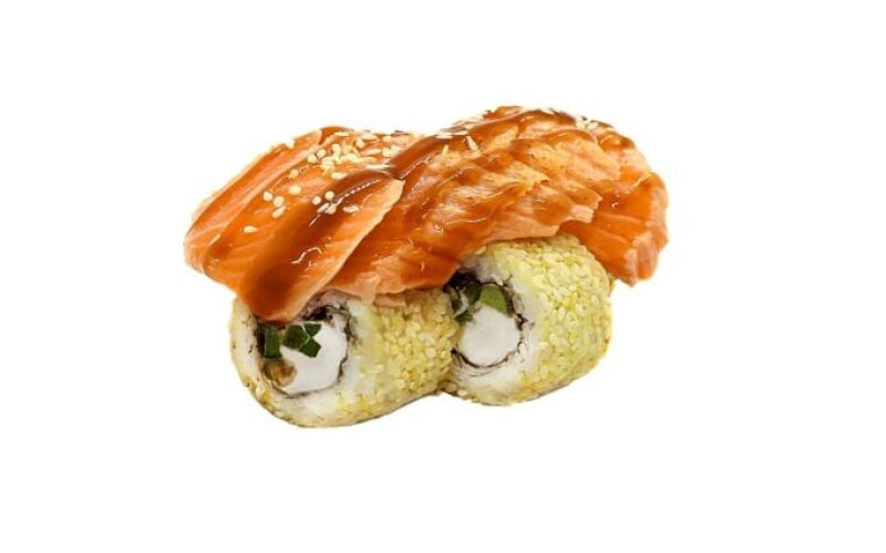 Топпинг ролл с лососем