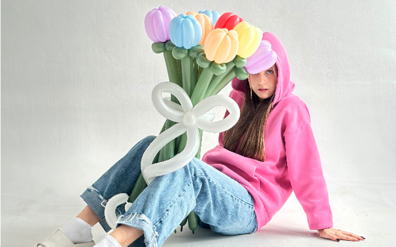 Букет из 11 тюльпанов