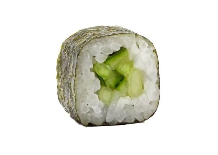 Мини ролл с огурцом