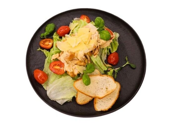 Салат «Цезарь» с курицей