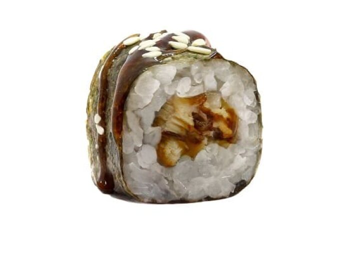 Мини ролл с угрём