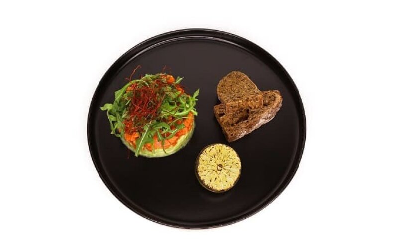 Тар-тар с лососем