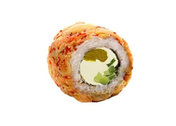 Ролл с жареным лососем в соусе Терияки