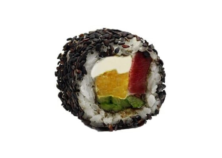 Ролл с тунцом и апельсином