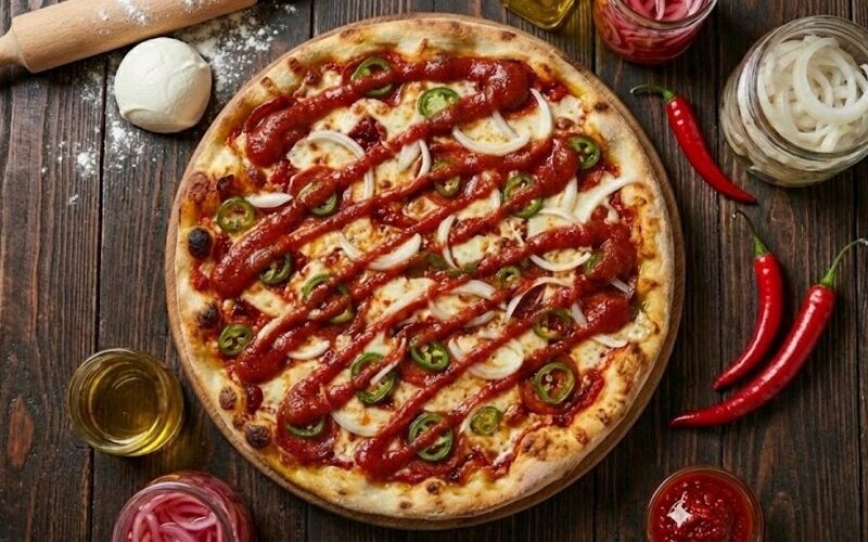 Пицца "Ллама дель Дьябло", острая