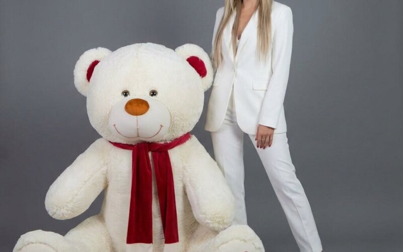 Плюшевый огромный мишка 250 см