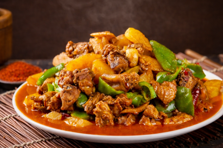 Синьцзянское рагу с курицей