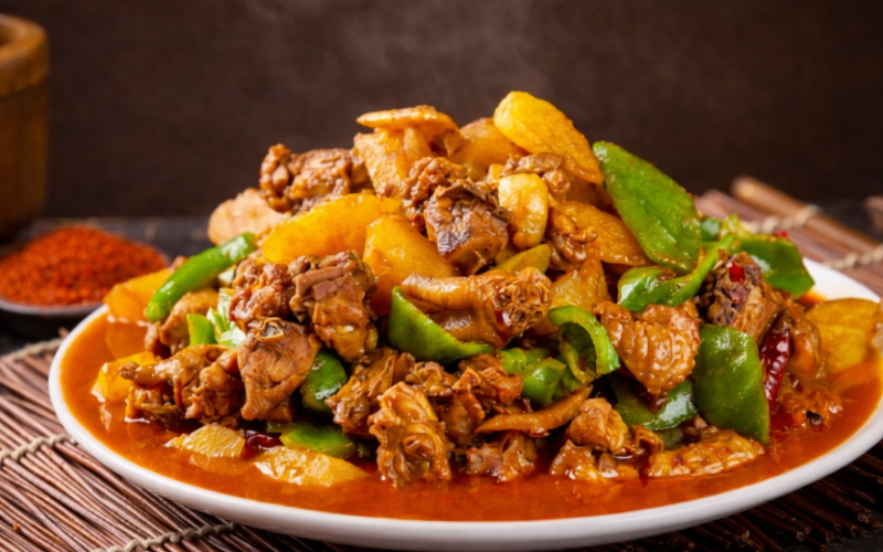 Синьцзянское рагу с курицей