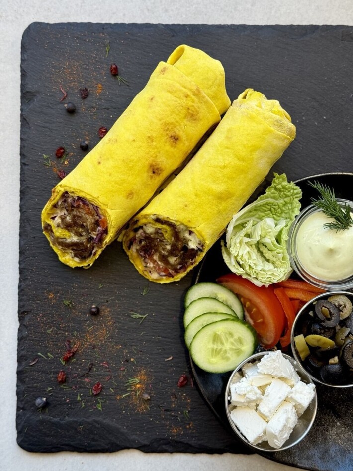 Шаурма «Греческая» с говядиной