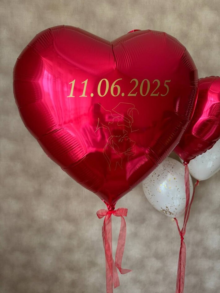 Шар «Большое сердце»