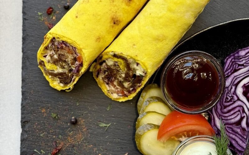 Шаурма «Барбекю» с говядиной