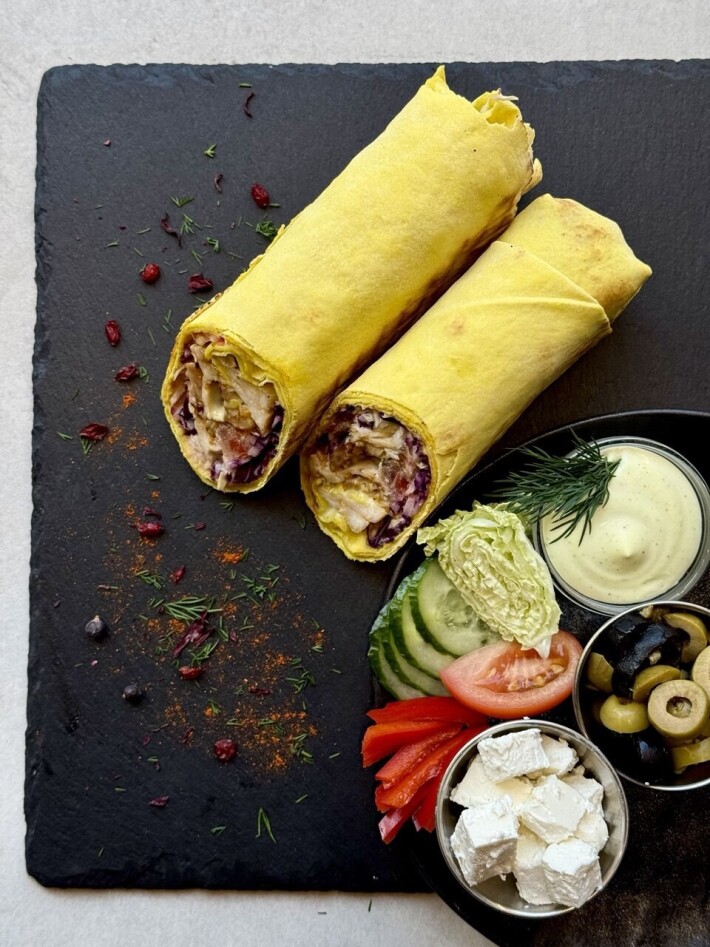 Шаурма «Греческая» с курицей